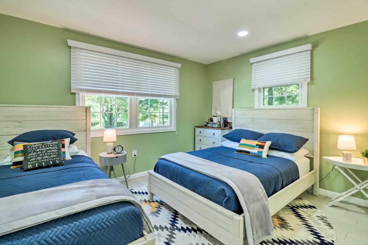 Pocono Mountain Escape With Game Room Walk To Lake! Albrightsville Екстер'єр фото